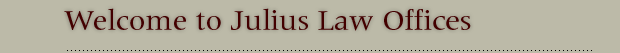 Welcome to Julius Law Offices Minneapolis Divorce Lawyer